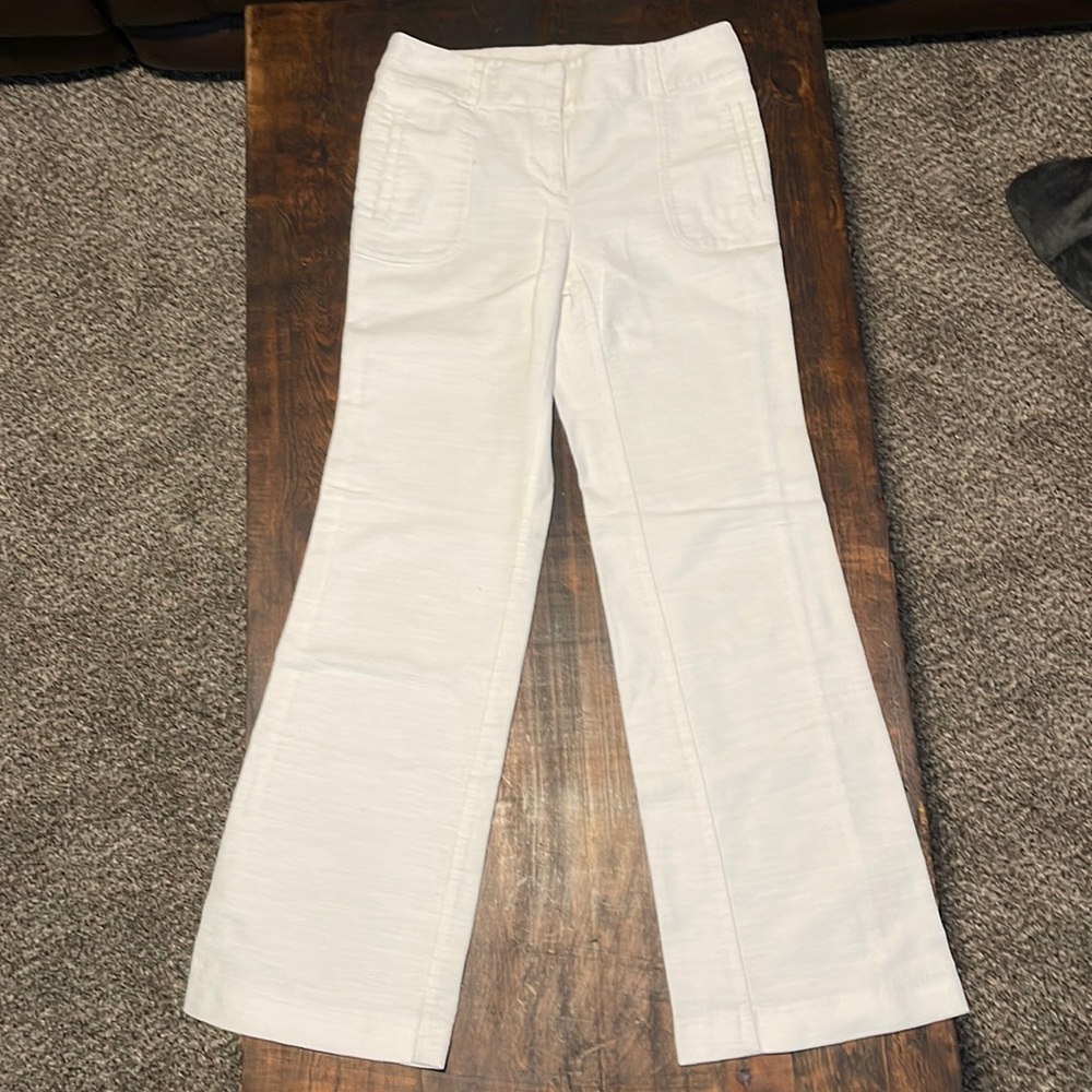 Ann Taylor LOFT - Marisa Trouser - White - Size 00